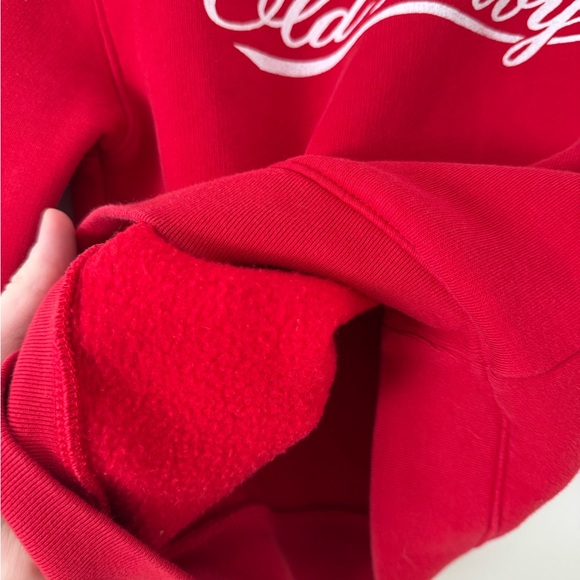 Old Navy Kids Vintage 1994 Reissue Bold Red Logo Crewneck Sweatshirt NWOT Sz 4T - Picture 5 of 9